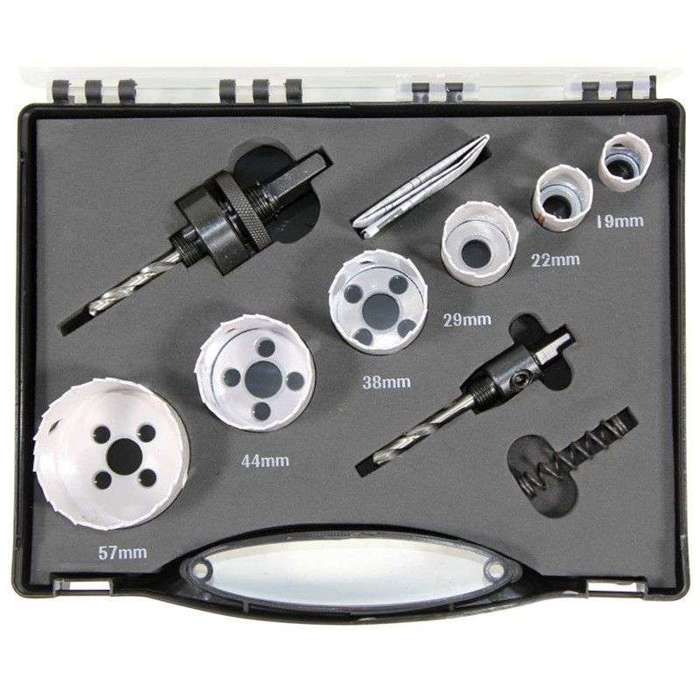 Coffret de scies cloche - MAKITA - D-47117 - 6 pièces - Bimétalliques - Pour plomberie