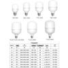 Foshan Lighting Liangba T50 Светодиодная E27 Цилиндрическая Лампа 5 Вт Белый Свет