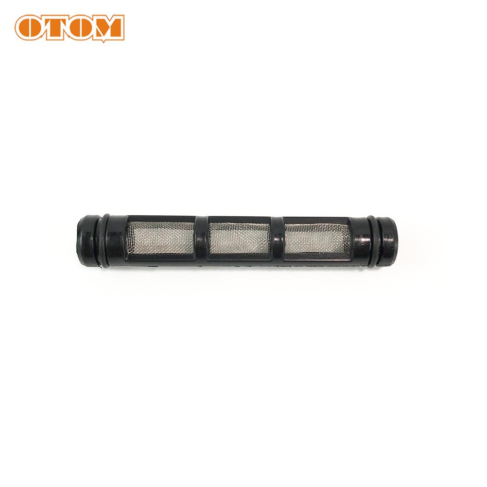 OTOM Motorcycle Oil Filter Coarse Filtration Cover Kit Engine Fine For ZONGSHEN ZS177MM NC250 NC450 KAYO K6 T6 Pit Dirt Bike
