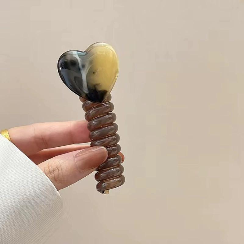 

Minimalist Bubble Braid Headband High-quality and Caring Phone Line Hair Loop Tied Spiral Spool Headbands Ponytail Holders
