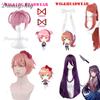 Gioco Doki Doki Literature Club Natsuki Cosplay Sayori Yuri Monika Costume Cosplay Set Parrucca Uniforme Scolastica Ragazza Donna Costumi