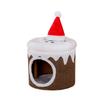 Cat Scratcher Santa Claus Cat Tree with Integrated Jumping Platform Nest Scratch Board Factory Direct Toy Supplies for Cats