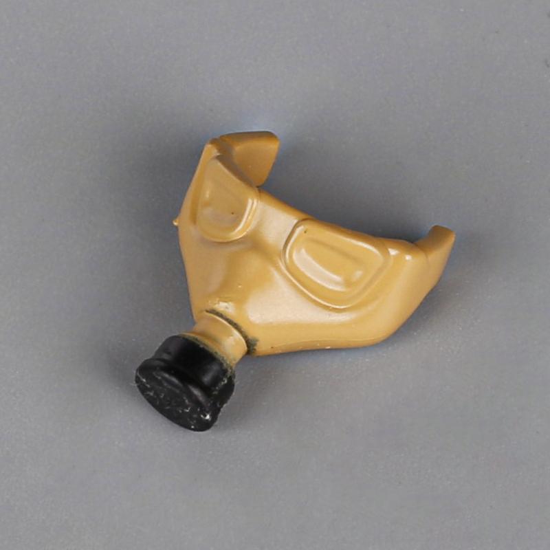 MOC WW2  Green Gas Mask  Military Soldiers Accessories Warfare Motorcycles Ammunition Box Equipment  Bricks Toys Kids Gift