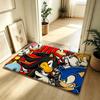 Anime S-Super-S-Sonics Cool Carpet Bathroom Anti-slip Mat Door Mat Home Decoration Mat Entrance Door Mat Scratch-resistant Door