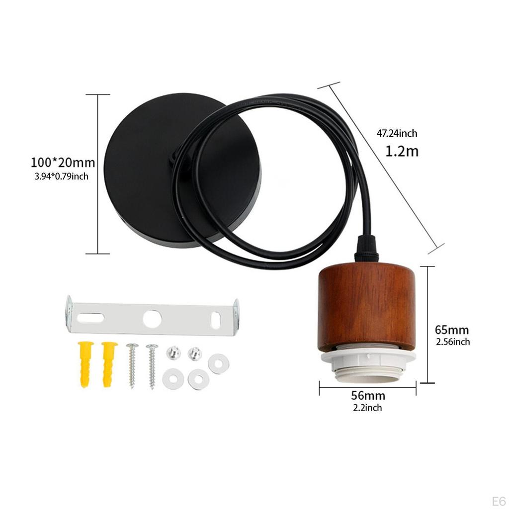 E27 Industrial Pendant Light Cable, Ideal for Bars, Hotels, Living Rooms, Cafes And Homes.
