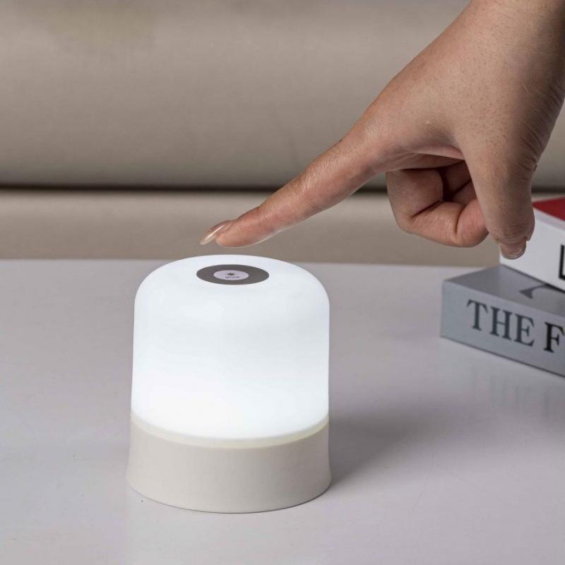Rechargeable Timer Touch Night Light for Baby Feeding, Kids, Bedroom & Bedside Table