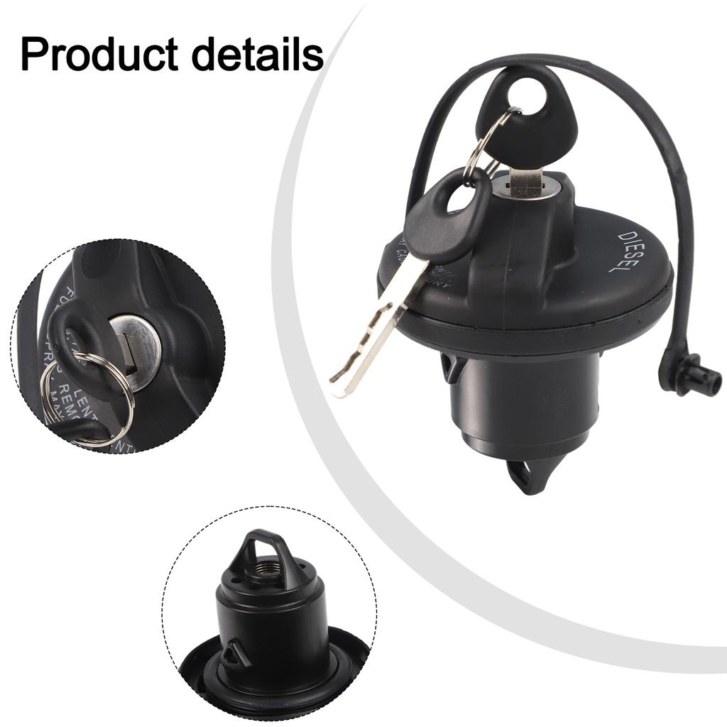 Fuel Tank Cap with Lock for FIAT DUCATO for BOXER for RELAY Comes with 2 Keys Easy Installation Part Number 71802900
