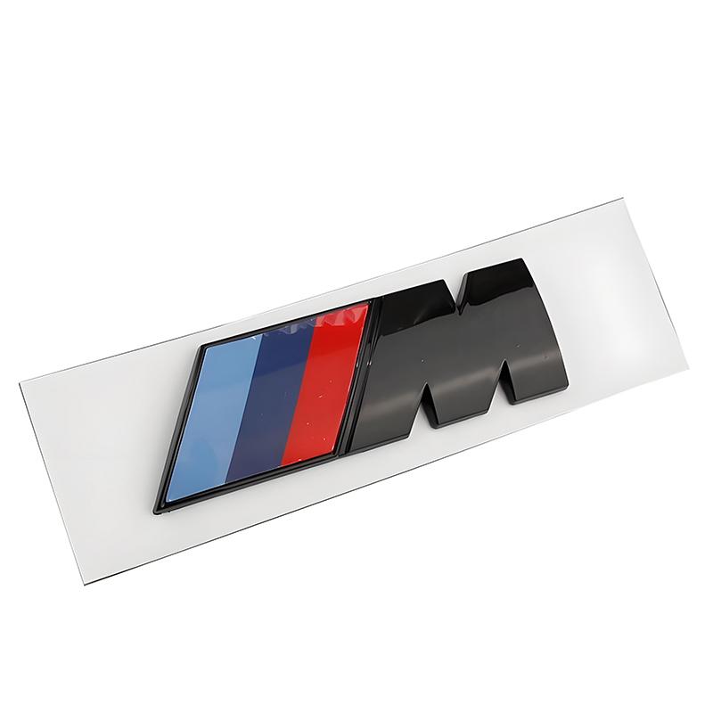 

1Pcs 45mm 55mm 73mm 90mm 3D ABS M Emblem Car Fender Badge Trunk Sticker Accessories For BMW M M3 G20 E36 E34 X6 G20 G30 M5 M6 X3 4.5X1.5cm