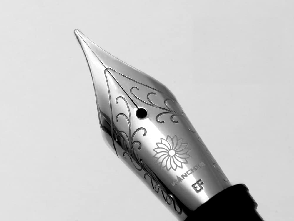 

WANCHER Replacement Nib Jowo Nib in Frosty Silver for Wancher Fountain Pens #6 (Fine Fine, EF)