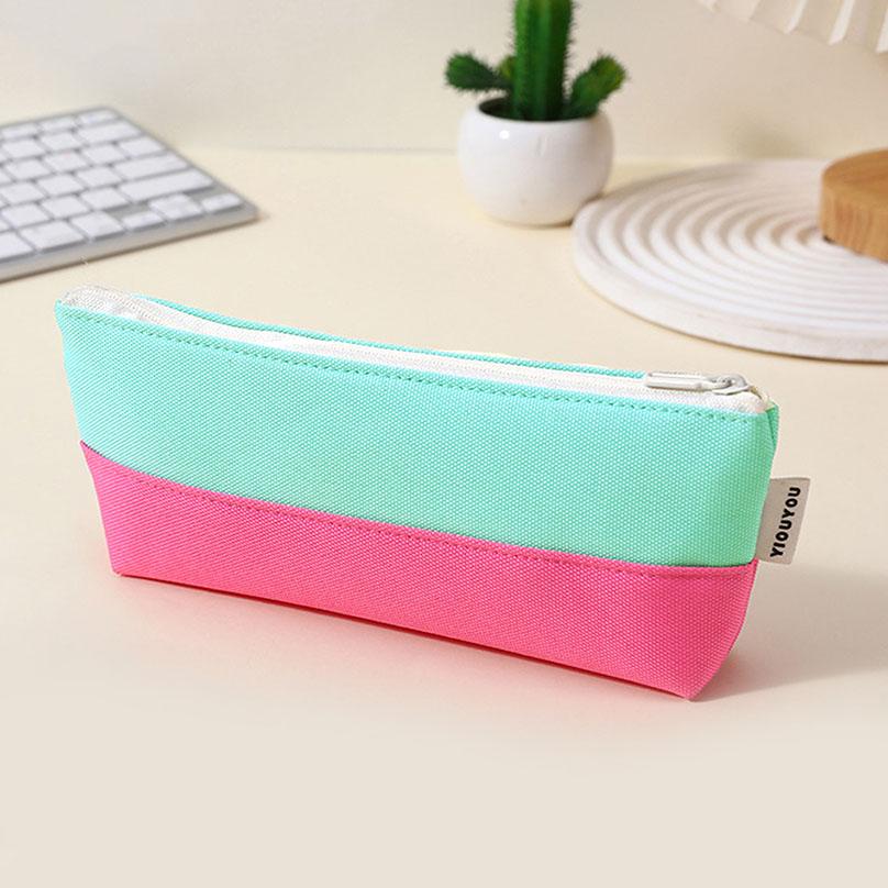 Genähtes Buntstiftetui Schuletui Federmäppchen Schreibwaren Schulanfang Einfaches Stifteetui Schulbedarf Bleistiftbeutel