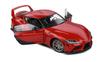 1/18 scale 2023 Supra GR Red Solido diecast model car. A very high-quality model!