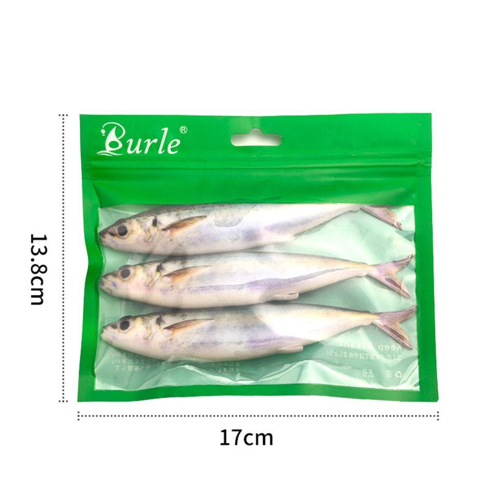15cm Weicher Angellöder Realistischer Raubfischköder Premium Trolling-Angellöder Süßwasser