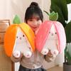 New Creative Fruit Rabbit Plush Doll Cute Little White Rabbit Doll Children's Toy Doll Gift