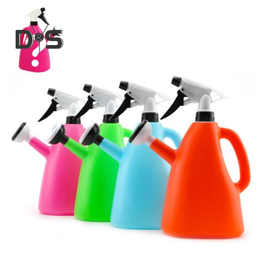 

Лейка двойного назначения объемом 1 л, ручной разбрызгиватель, бутылка для полива с душевой насадкой, портативный распылитель, регулируемая лейка для комнатных растений в горшках 1pc