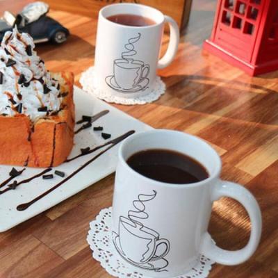 dc351-Design Mug 2p-Simple Coffee Cup Line