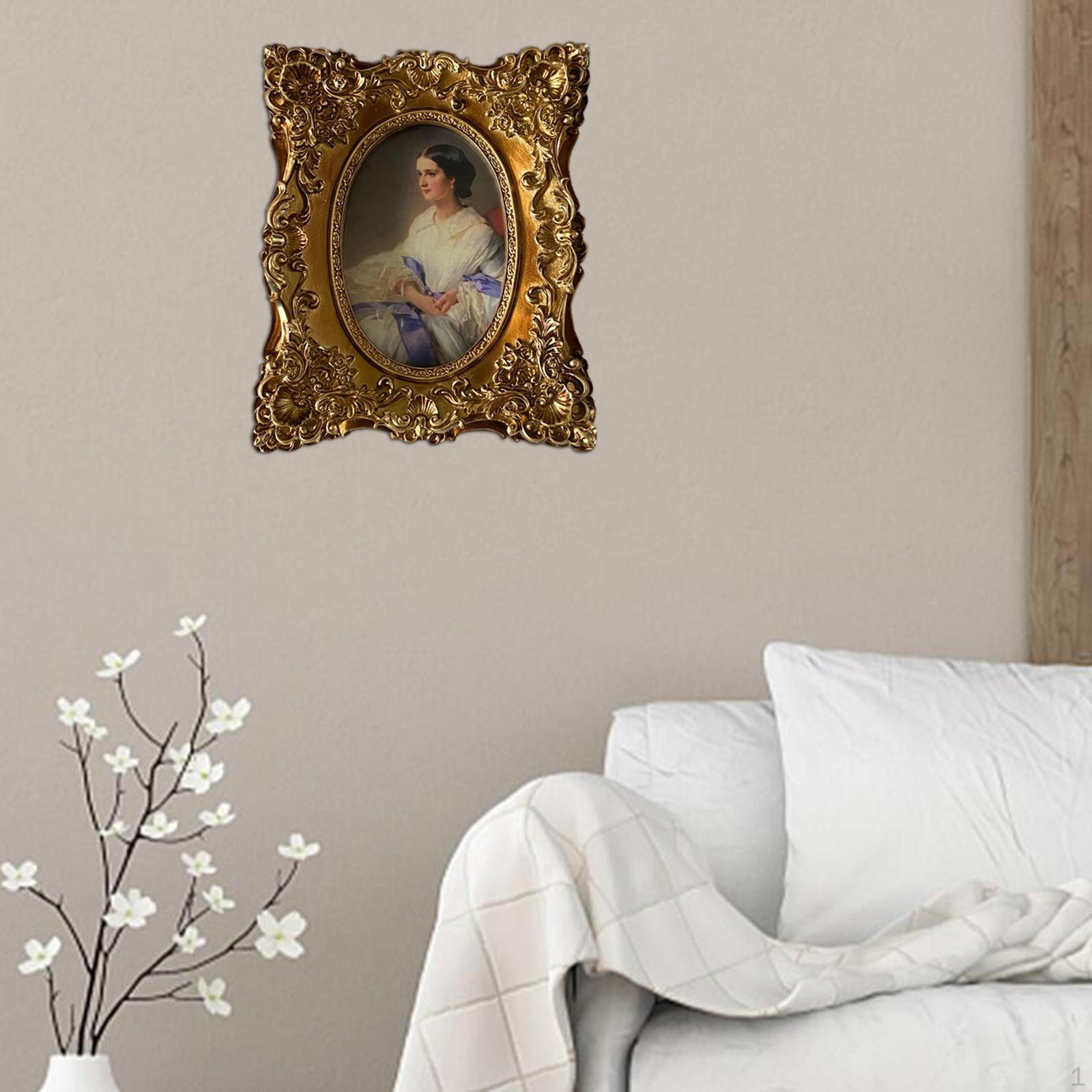 

Держатель для фотографий, художественный отдельно стоящий стол, настенный подвес для прохода, свадьбы, спальни, гостиной 17.5x22cm