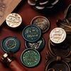 Envelope Emboss Wax Seal Stamp Head Removable Sealing Brasses Stamp Head Gift