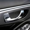 ABS Kohlefaser Innen Türgriff Schale Abdeckung Zierleiste Passend für Infiniti Q50 Q60 2014-19
