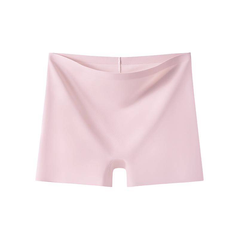 Women's Summer Cotton Bottom Anti Tarnished Flat Angle Safety Briefs