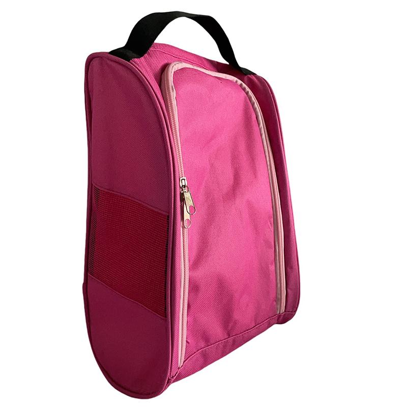 Breathable Lightweight Golf Handbag Dustproof Football Tennis Shoe Bag Portable Golf Shoe Bag Oxford Cloth Shoe Carrier Bags