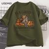 Fall Season Tshirt Autumn Pumpkin Retro Fall Vibes T Shirt Fall Girl Pumpkin Printed Tshirt Causal Cotton Short Sleeve Tees