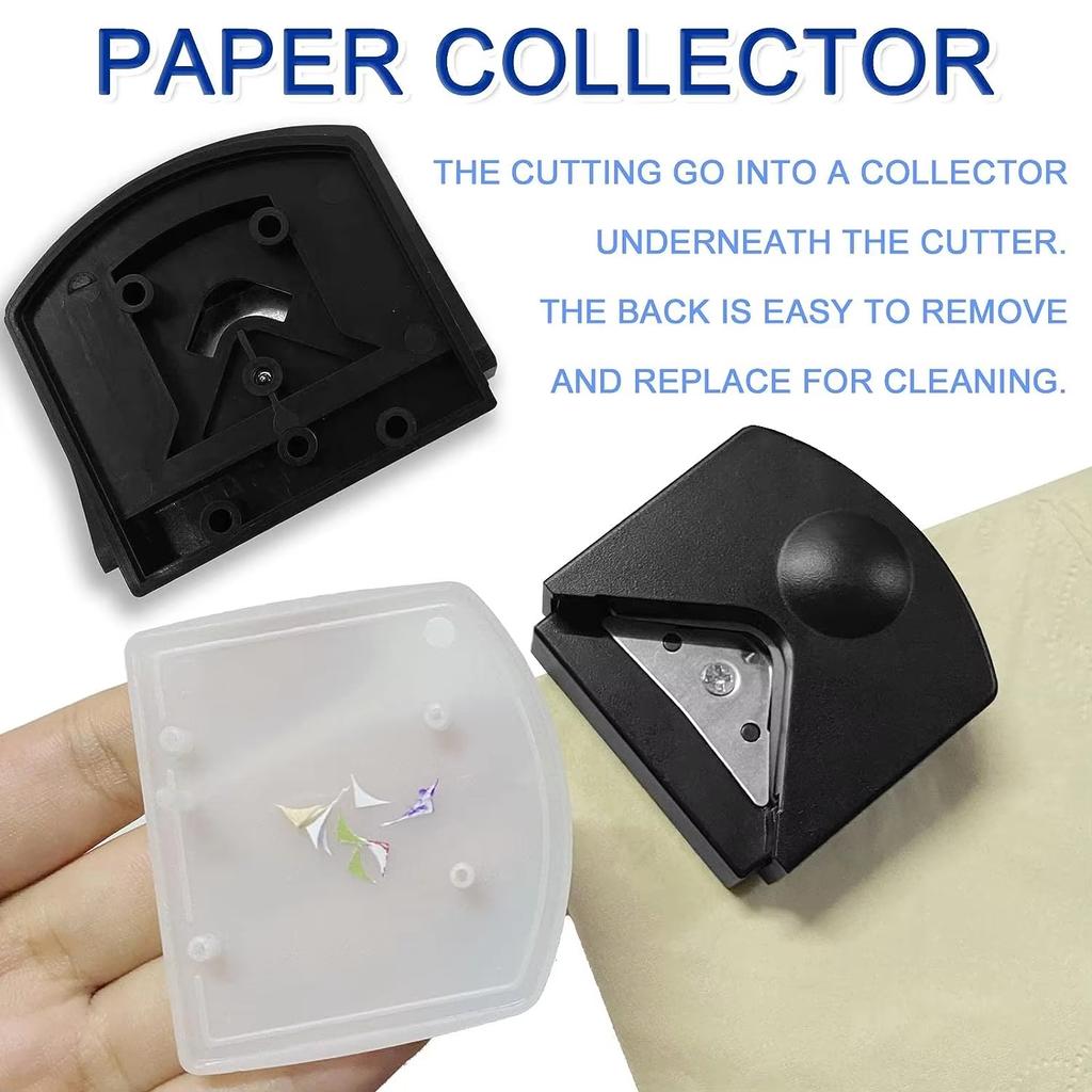 Corner Rounder R4 Corner Punch Portable Paper Trimmer for Card Photo Cutting DIY Craft Scrapbooking Circle Cutter Button Maker