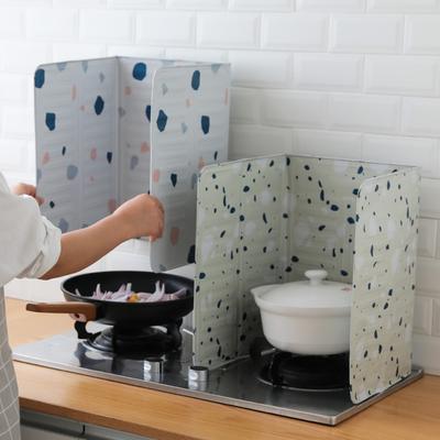 Household Kitchen Frying Oil Splash Protection Heat Insulation Anti-splash Gas Stove Splatter Guard Aluminum Foil