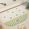 Bathroom absorbent diatom mud toilet  doormat toilet toilet floor mat toilet carpet