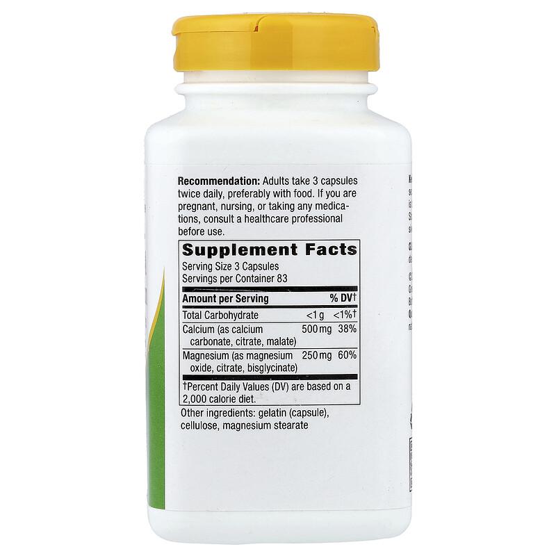 Calcium & Magnesium Mineral Complex, 250 Capsules