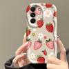 Custodie per Telefono per Samsung Galaxy A57 A56 A55 5G A15 A16 A35 A17 A37 A36 A54 S26 S25 S24 Ultra S22 Plus S23 FE Copertura con Fiocco di Ciliegia