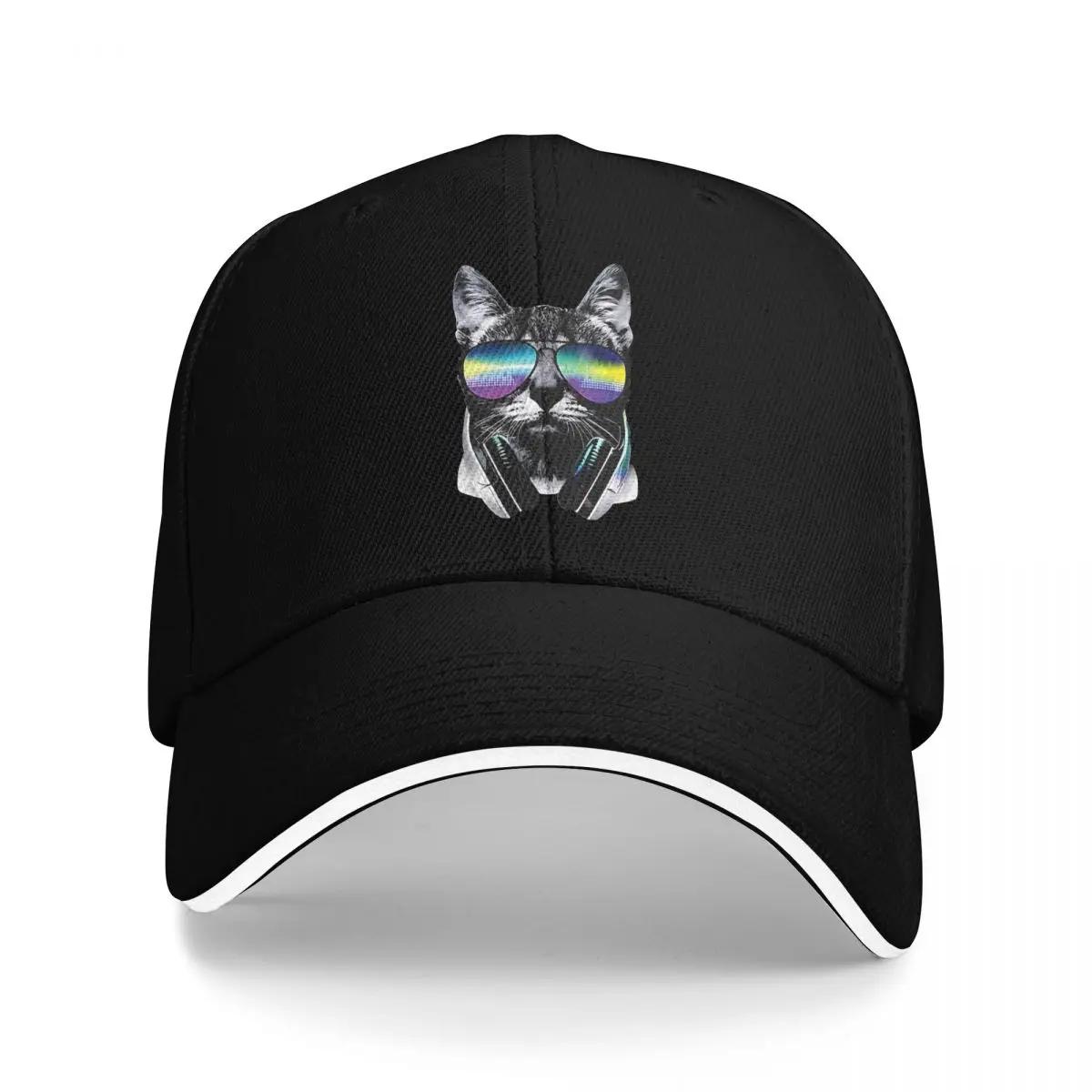 Joggers Summer DJ Cat Trucker Hat Women Hat Sports Caps Cap Unisex Summer One Size