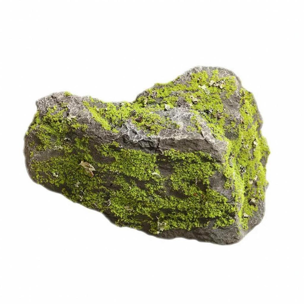 Faux Moss Rock Lifelike Artificial Irregular for Photographers