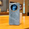 For OPPO Find N6 Case Luxury PU Denim Texture Skin Magnetic MagSafe Protective Back Cover For OPPO Find N6 Phone Shell