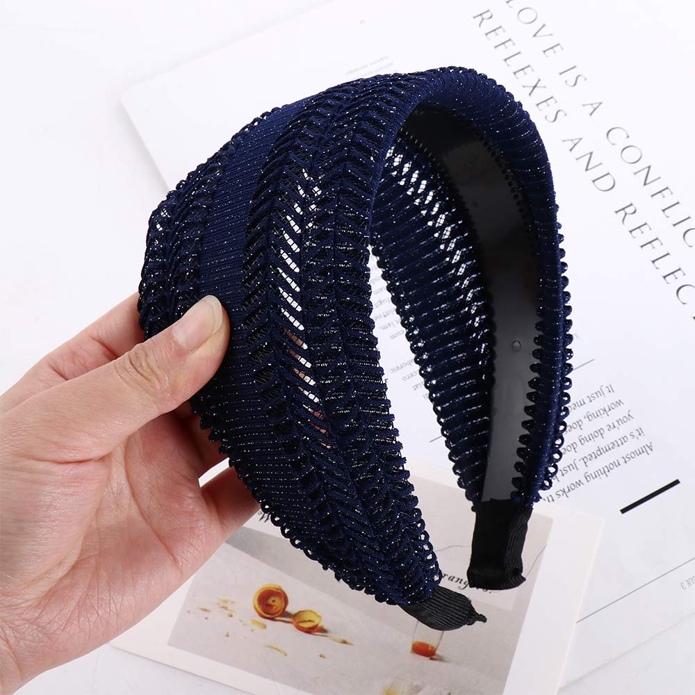 Hollow Non Slip For Girls Wash Face Lace Hairbands Women Hair Hoop Headband Korean Head Wrap