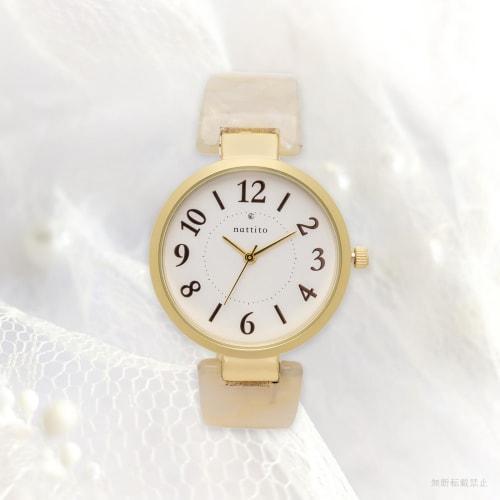 Fieldwork Women's Analog Acetate Bangle Watch YM119-1 White