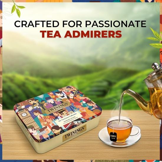 Twinings The Tea Lover Collection Assortment Tea Gift Set, Teabags 54 Pcs, 9 Tea Flavors Set, Green Tea Bags, Black Tea, Chamomile Tea