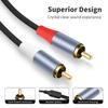 Y Adapters 1 RCAs (Female) To 2 RCAs (Male) Stereo Sound Y Adapters Subwoofer Cable 1 Female To 2 Male Y Splitter Connectors