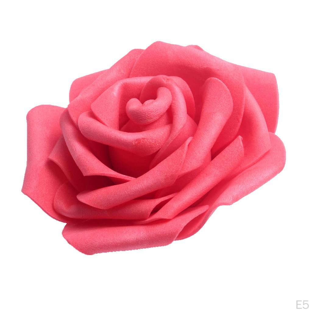 100 Foam Roses Bouquet for Bridal Shower Decor