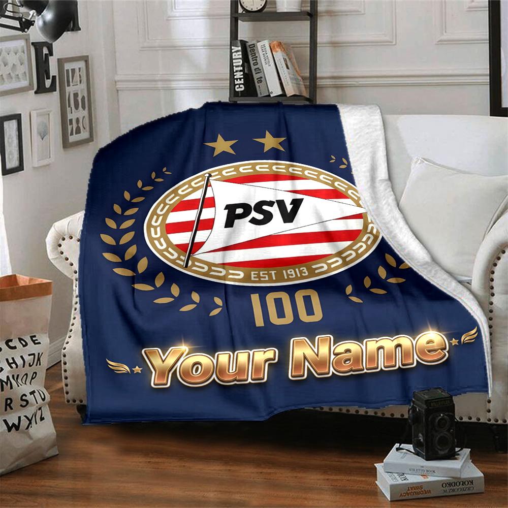 1 шт. Персонализированное одеяло PSV с именем, Подарок, для мужчин и женщин, Мягкое одеяло, Хорошо для дивана, кровати, диван-кровати, путешествий, Легкое фланелевое одеяло