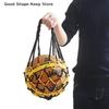 dailyBold Football Net Bag Nylon Single Ball Capacity Portable Mesh Storage Soccer Sports Sack for Training and Games