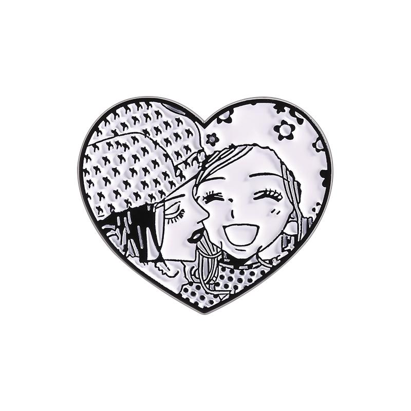 Xiaomi Anime Girls Collections Enamel Pins Cartoon Manga Character Brooches Clothing Lapel Badge Fashion Jewelry Gifts for Fans Friends