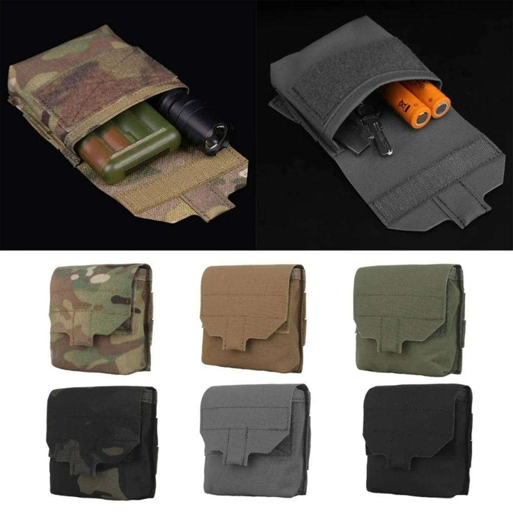 Outdoor Molle Tools Organizer Storage Bag Portable Outdoor Running Cycling Camping Small Utility Pouch Bag For Outdoor Hiking Camping Accessories