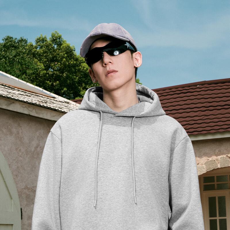 Jeep Men's Heavyweight Hooded Pullover Sweatshirt