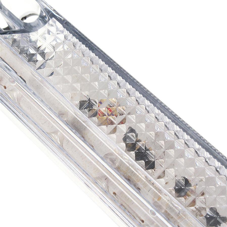 12v Red 54 LED Lighting Acrylic Plastic Rear License Car Plate Cover Frame