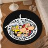 Asterix Friends Round Mat, Anti-slip Circle Carpet Chair Rug For livingroom,Bedroom, Doormat Home Decor Gift Christmas Gifts