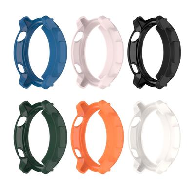 Screen Protector for Case Anti-scratch Frame Soft TPU Protective Cover Bumper for Shell for Coros Pace 2 for Smart Watch