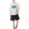 New Balance Retro Sports Collection T Shirts Men's Gray Crew Neck Moderate 5CD25353-OA
