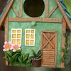 Hand-Painted Bird House Rainproof Bird Cottages Bird Cages Bird Nesting House  Parrot