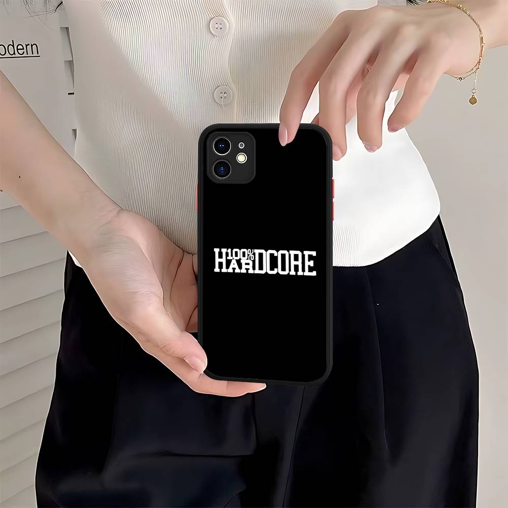 Bone Gabber 100Hardcore Dog Phone Case For IPhone 11 12 13 14 15 16 Pro Plus X XS MAX Matte Bumper Shockproof Cover