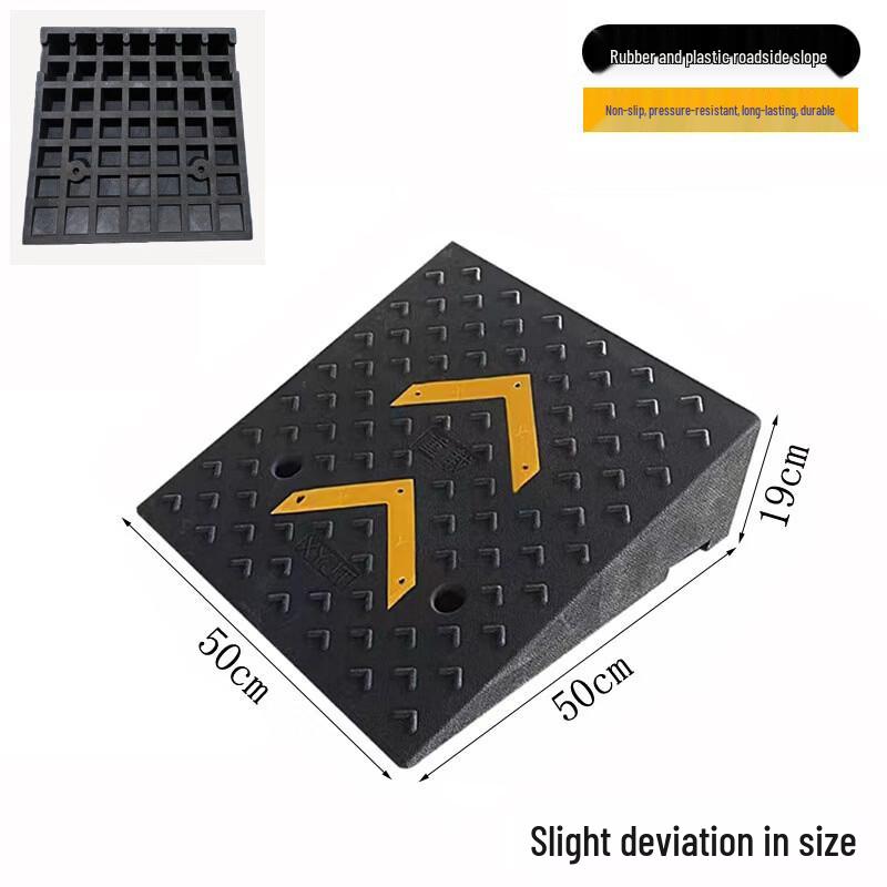 Brangdy Heavy-Duty Rubber Curb Ramp